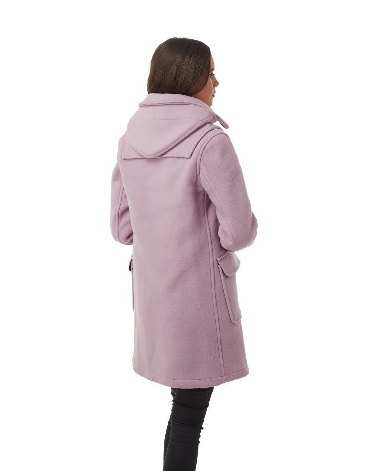 Women's London Classic Fit Duffle Coat - Lilac